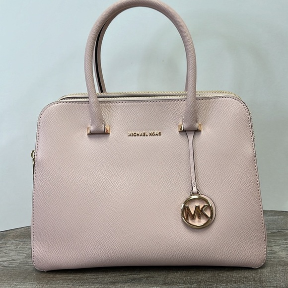 NEW Michael Kors HOUSTON Double Zip Crossgrain Handbag/Crossbody - Picture 3 of 14